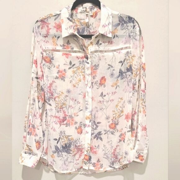 Kut From the Kloth floral print top size Small - Picture 2 of 14